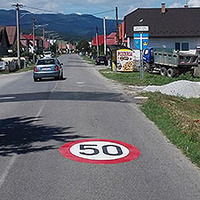 Vodorovne dopravné značenie - termoplast PREMARK