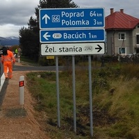 I/66 Polomka, realizácia trvalého zvislého dopravného značenia