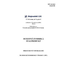 Technické podmienky výrobcu - Oceľové zvodidlá Stalprodukt