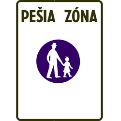 Pešia zóna